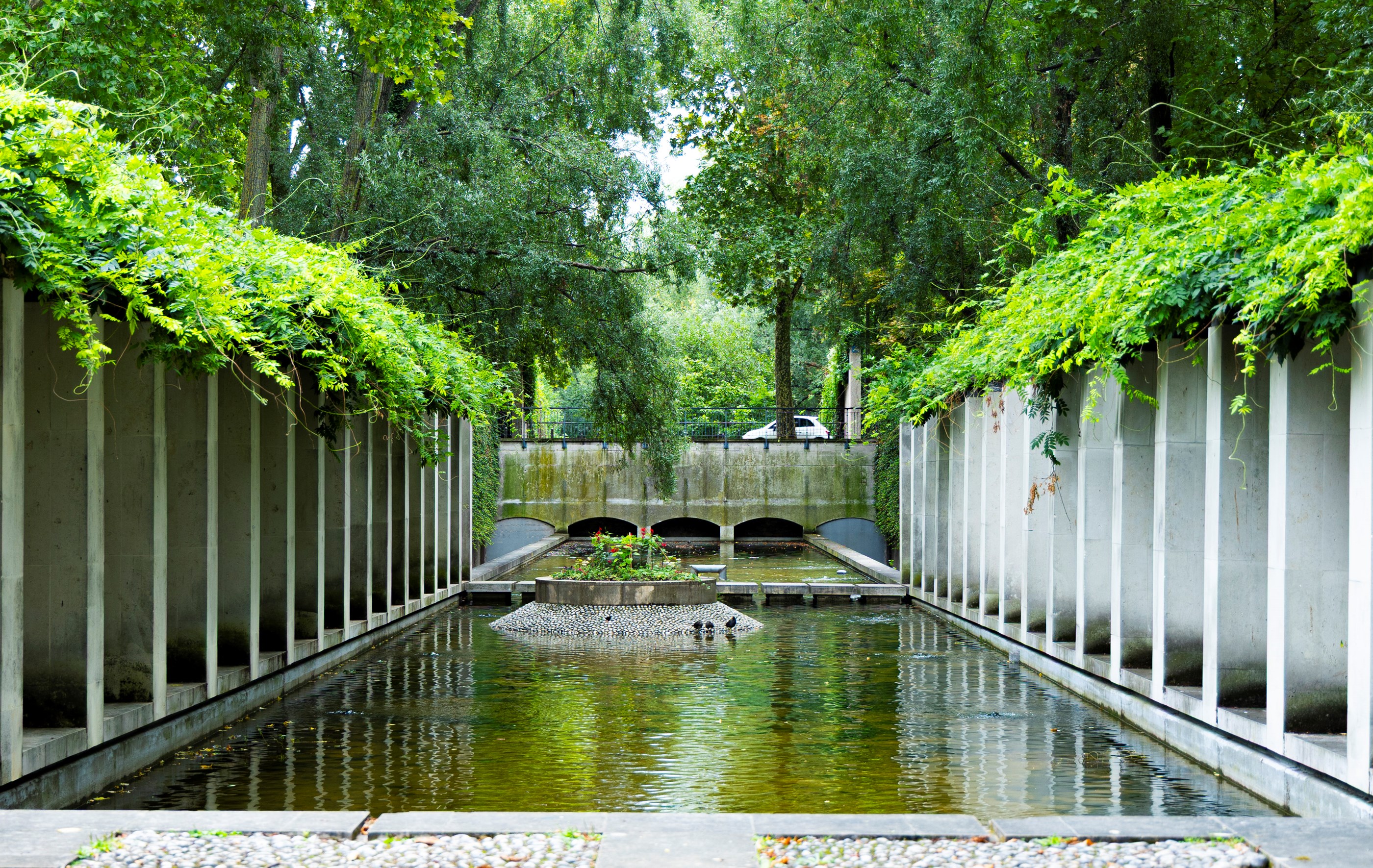 2025 콘크리트문화사진전 / 학생부 대상 / 단국대학교 김기열 / 작품명: 세월을 품은 콘크리트의 정원